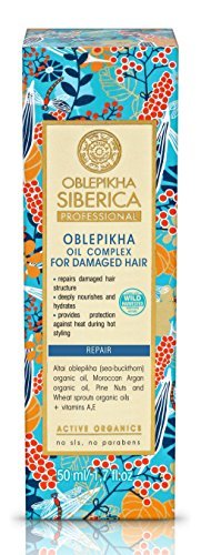 Natura Siberica Active Organic Sea Buckthorn Oil for Damaged Hair – 50 ml