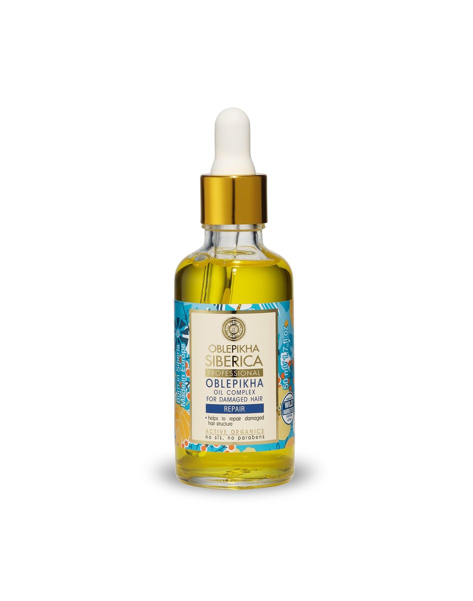 Natura Siberica Active Organic Sea Buckthorn Oil for Damaged Hair – 50 ml - görsel 7