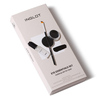 Inglot Eye Essentials Set: Duraline + AMC Eyeliner Gel 77 + Makeup Brush 31T Avelisse