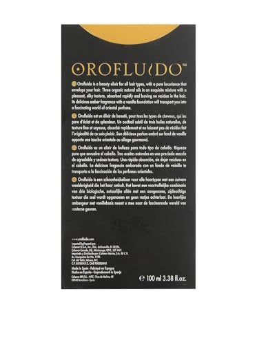 Orofluido Hair Elixir – Revitalizing Treatment for Radiant, Healthy Hair (3.4 oz)