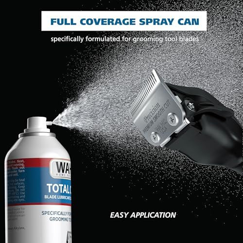 Wahl Total Care Blade Coolant Clipper Spray – Cooling Lubricant for Hair Clippers & Beard Trimmers, Model 3776P - görsel 18