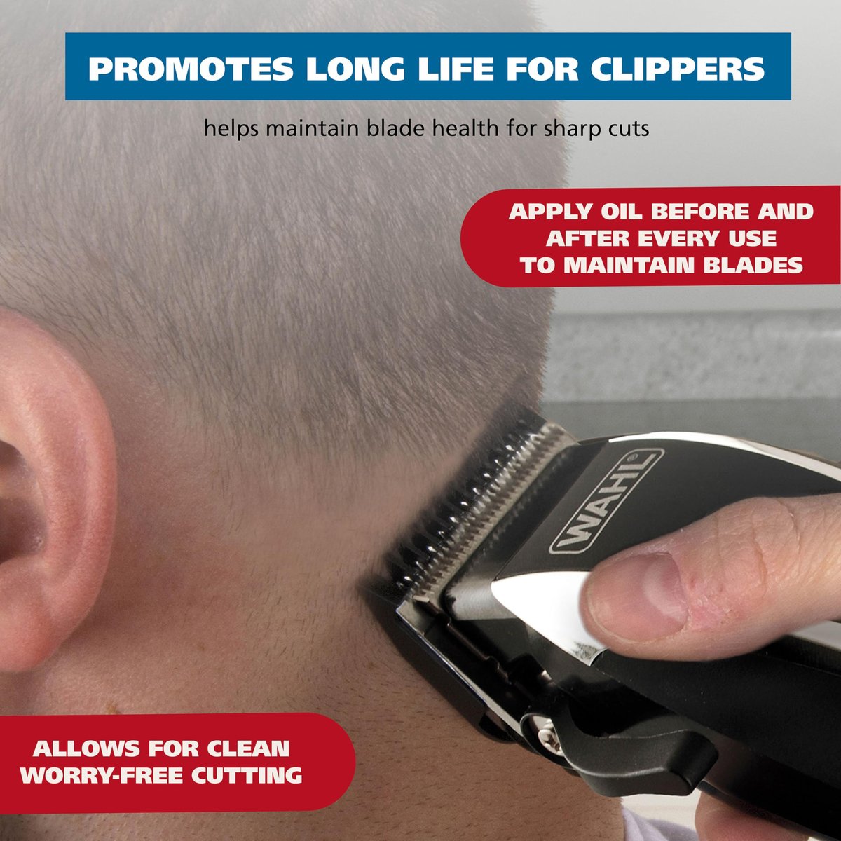 Wahl Total Care Blade Coolant Clipper Spray – Cooling Lubricant for Hair Clippers & Beard Trimmers, Model 3776P - görsel 13