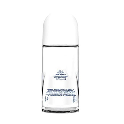 NIVEA Natural Glow Roll On Deodorant for Women, 50ml (1.69 Fl Oz) - 24h Protection & Natural Radiance