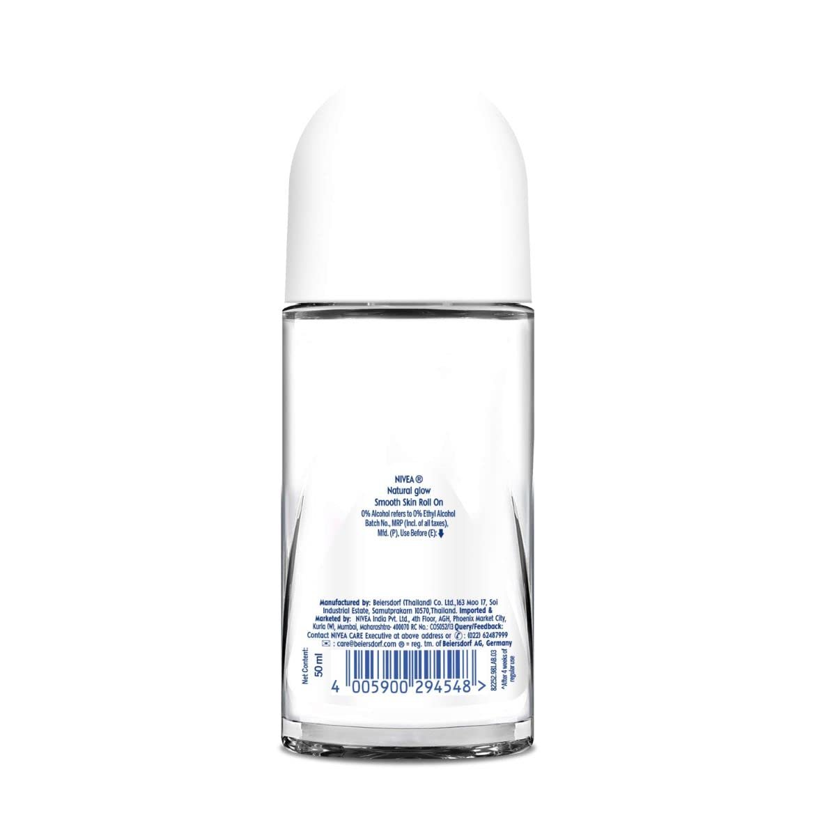 NIVEA Natural Glow Roll On Deodorant for Women, 50ml (1.69 Fl Oz) - 24h Protection & Natural Radiance - görsel 13