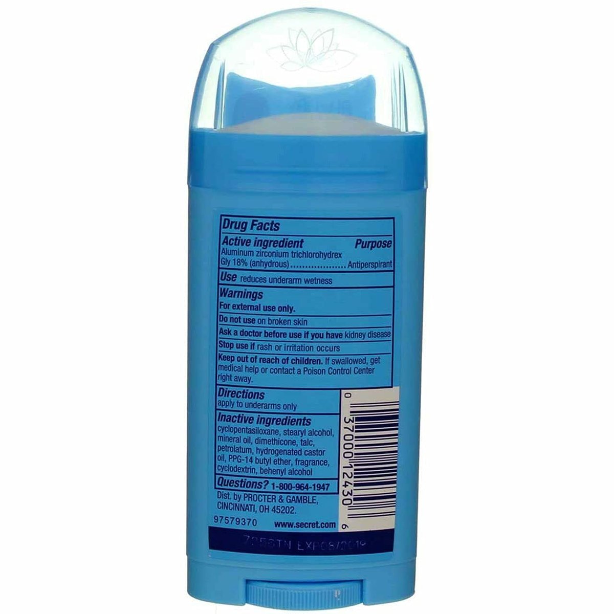 Secret Spring Breeze Deodorant Solid, 2.6 oz (Pack of 3) Avelisse