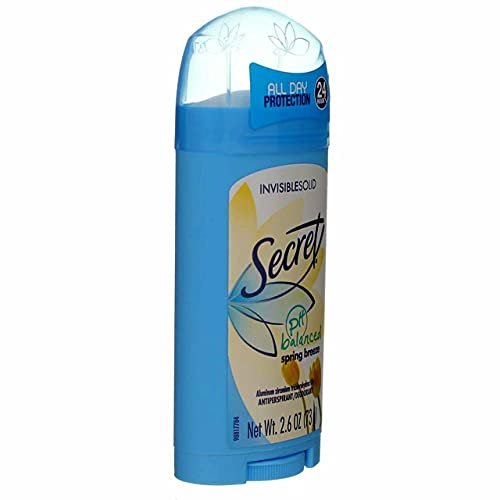 Secret Spring Breeze Deodorant Solid, 2.6 oz (Pack of 3) Avelisse