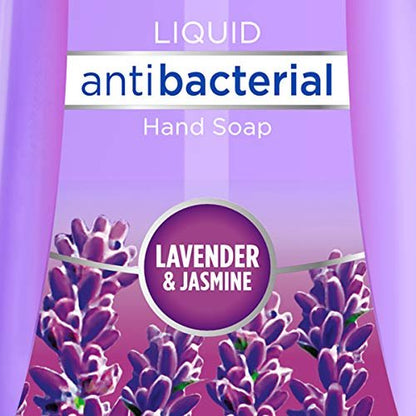 Dial Antibacterial Liquid Hand Soap, Lavender & Twilight Jasmine, 7.5 oz - Effective Hand Wash for Daily Use