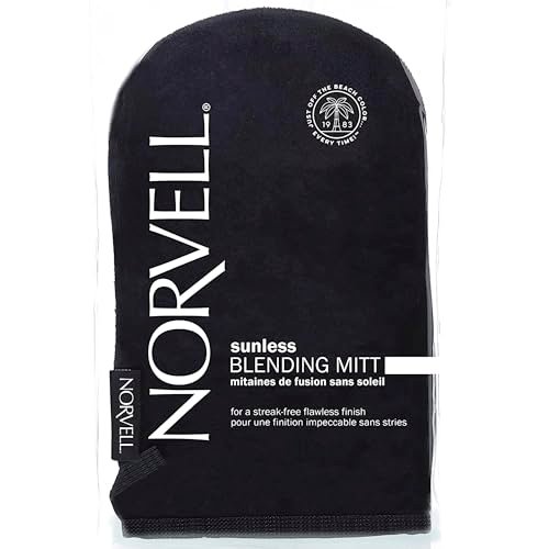 Norvell Streak Free Self Tanner Applicator Mitt – Washable Reusable Tanning Mitt for Smooth, Even Application of Self Tanning Lotion, Mousse & Spray - görsel 2