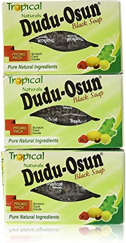 Dudu-Osun Black Soap 5-Pack - Original African Black Soap for Face and Body, 26.45 oz Avelisse