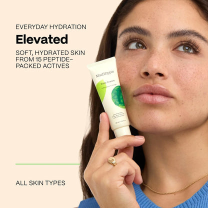 Mad Hippie Age-Defying Face Cream – Face Moisturizer with Niacinamide, Peptides & Argan Oil (1.02 oz) Avelisse