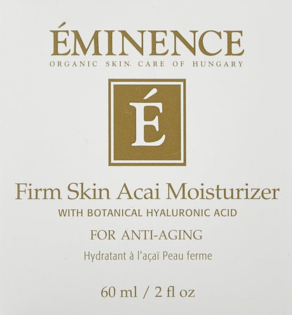 Eminence Organic Firm Skin Acai Moisturizer with Hyaluronic Acid - 2 oz Avelisse