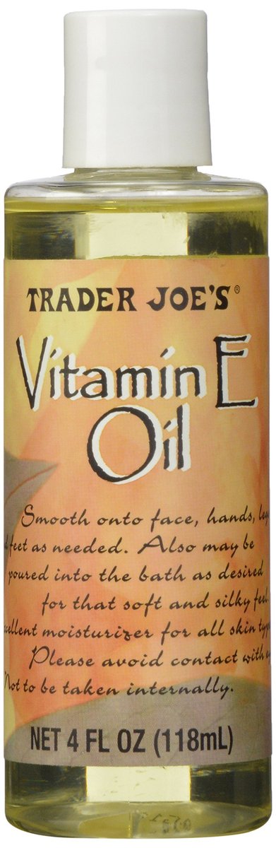 Trader Joe's Vitamin E Oil – 4 oz Moisturizing Skin & Hair Treatment - görsel 1