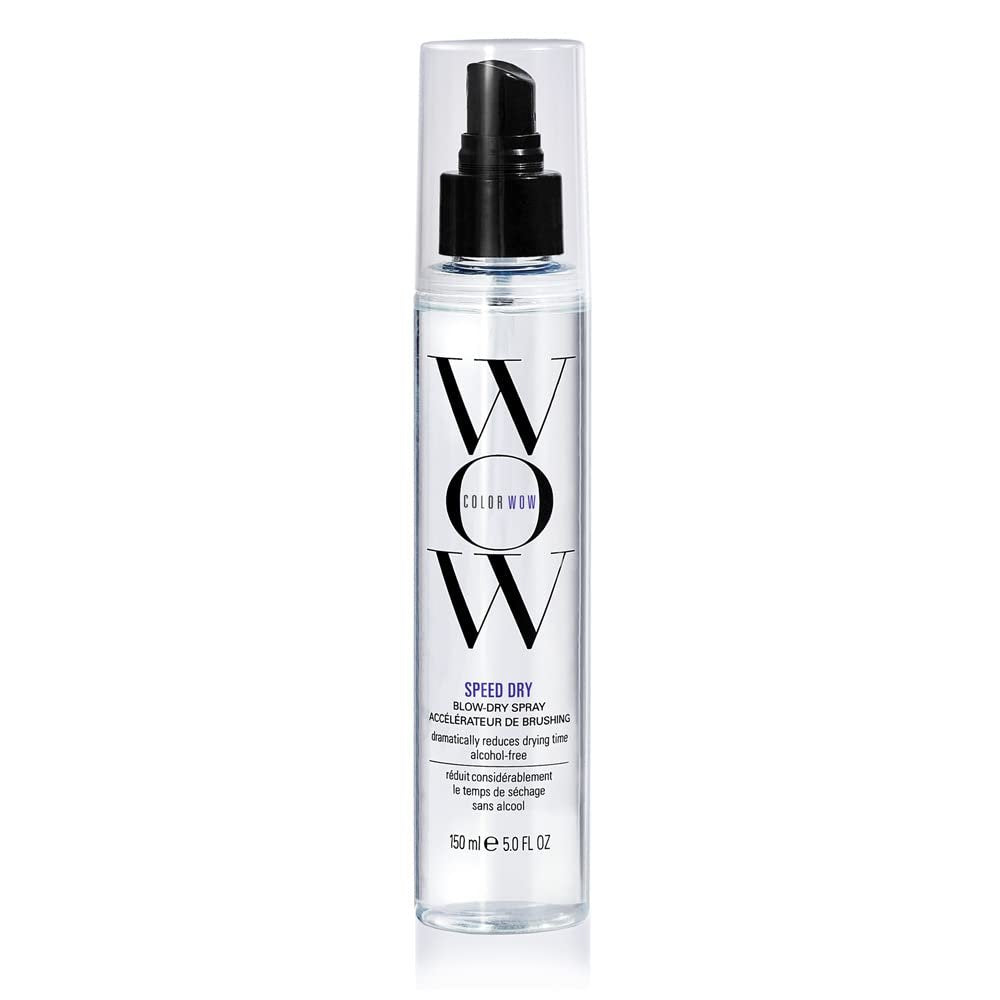 COLOR WOW Speed Dry Blow Dry Spray – Cut Blow Dry Time by 30% | Heat Protectant & Anti-Breakage | Cruelty-Free & Gluten-Free Avelisse