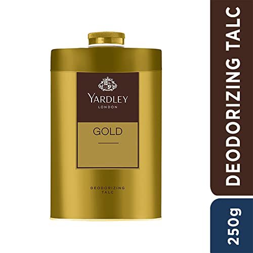 Yardley London Gold Perfumed Talc 250g - Classic Fragrance Talcum Powder - görsel 4