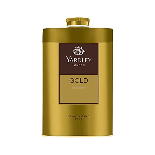 Yardley London Gold Perfumed Talc 250g - Classic Fragrance Talcum Powder - görsel 2