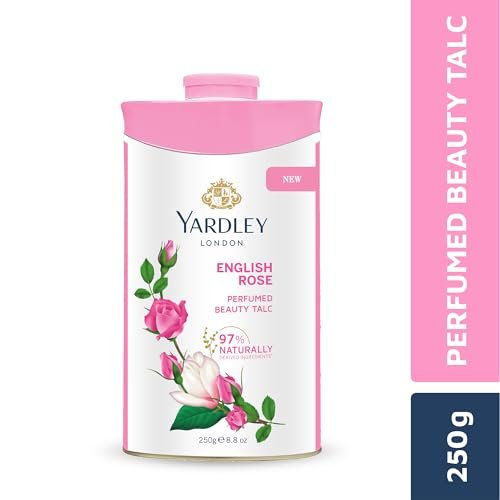 Yardley English Rose Perfumed Talc - 250g (8.8 oz) Dusting Powder - görsel 4