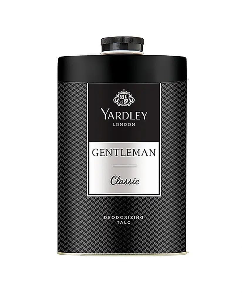 Yardley London Gentleman Deodorising Talc Talcum Powder for Men 100g - görsel 1