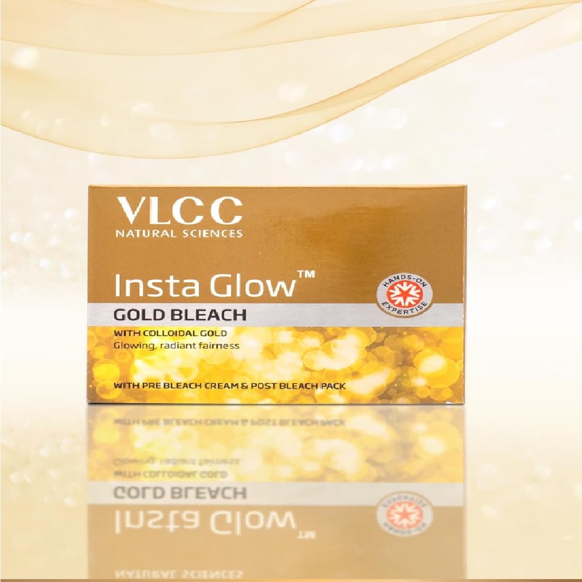 VLCC Natural Sciences Insta Gold Facial Kit - Pack of 2 (30g Each) for Glowing Skin - görsel 9