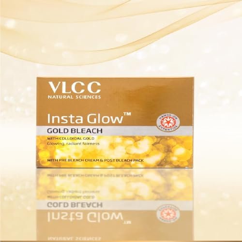 VLCC Natural Sciences Insta Gold Facial Kit - Pack of 2 (30g Each) for Glowing Skin - görsel 10