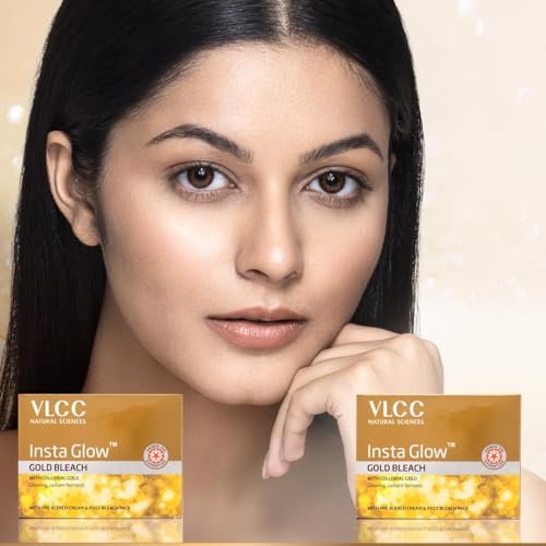 VLCC Natural Sciences Insta Gold Facial Kit - Pack of 2 (30g Each) for Glowing Skin - görsel 16
