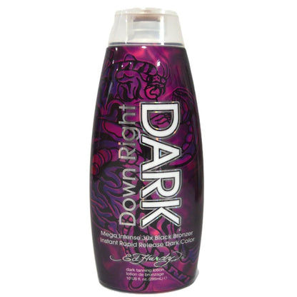 Ed Hardy Down Right Dark Intense Black Bronzer - 10 oz | Deep, Long-Lasting Self-Tanner Avelisse
