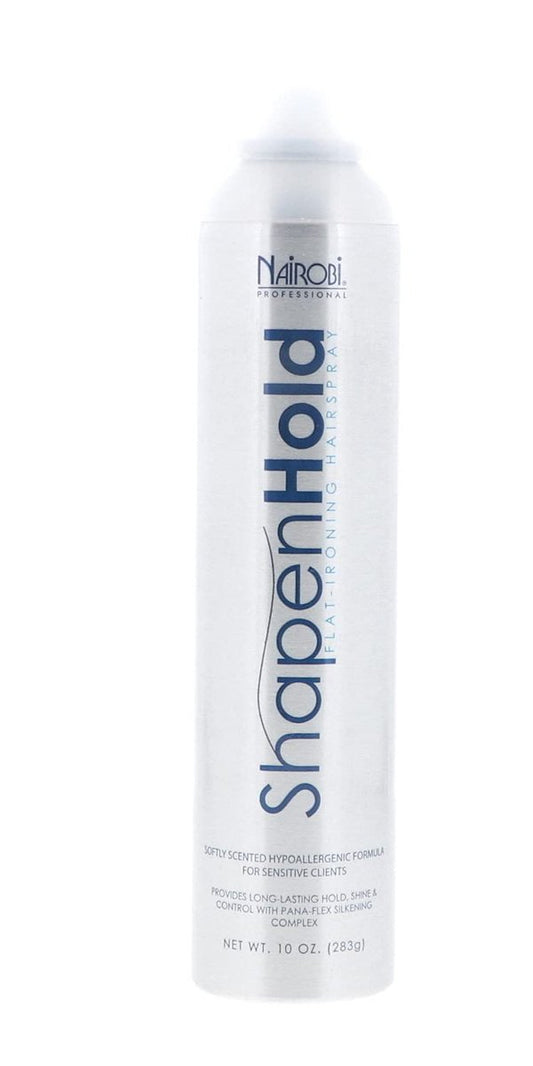 Nairobi Shape n Hold Flat Iron Hairspray 10 oz Avelisse
