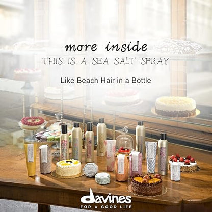 Davines This Is A Sea Salt Spray - Light Hold Beachy Waves & Texture, 8.45 Fl Oz