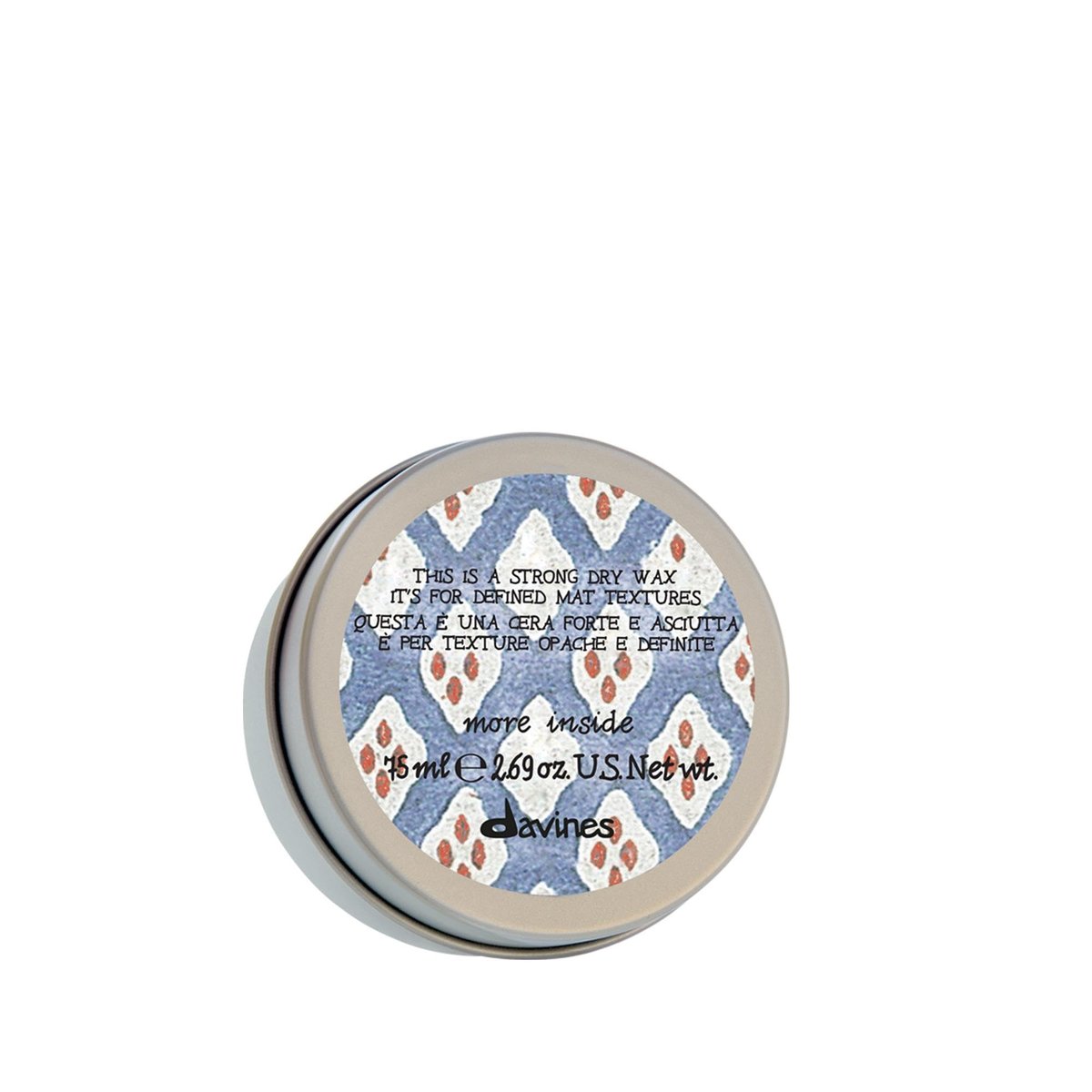 Davines This Is A Strong Dry Wax - Strong Hold Matte Texture for Definition & Separation, 2.54 Fl Oz Avelisse