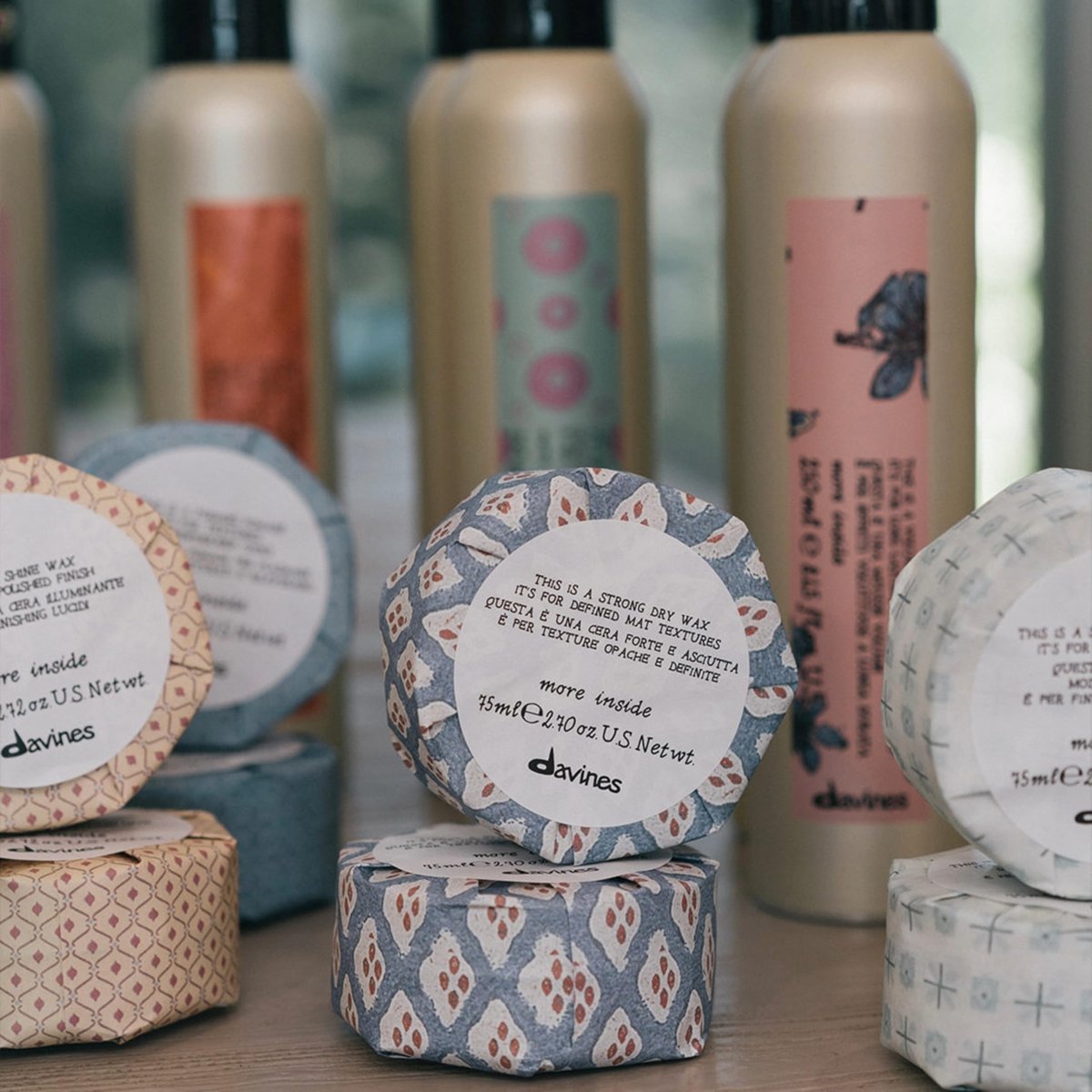 Davines This Is A Strong Dry Wax - Strong Hold Matte Texture for Definition & Separation, 2.54 Fl Oz Avelisse