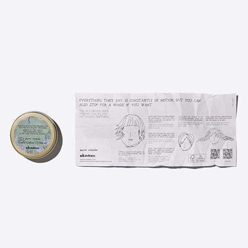 Davines This Is A Medium Hold Finishing Gum - Dry Paste for Defined Styles, Matte Finish, Workable & Remoldable, 2.54 Fl Oz Avelisse