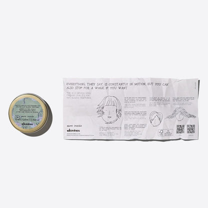 Davines This Is A Medium Hold Finishing Gum - Dry Paste for Defined Styles, Matte Finish, Workable & Remoldable, 2.54 Fl Oz Avelisse