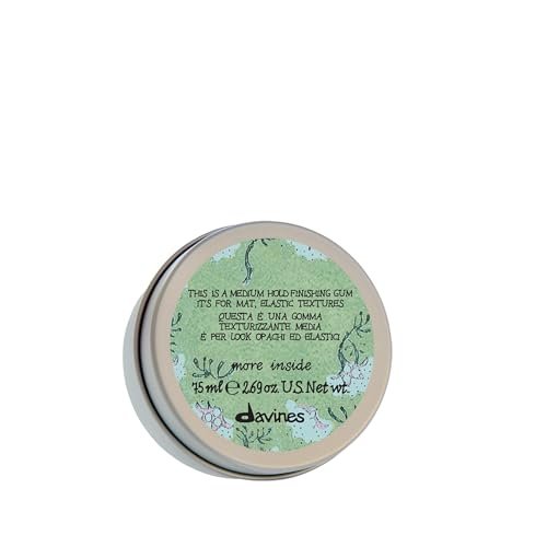 Davines This Is A Medium Hold Finishing Gum - Dry Paste for Defined Styles, Matte Finish, Workable & Remoldable, 2.54 Fl Oz Avelisse