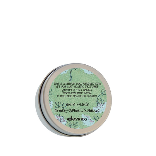Davines This Is A Medium Hold Finishing Gum - Dry Paste for Defined Styles, Matte Finish, Workable & Remoldable, 2.54 Fl Oz Avelisse