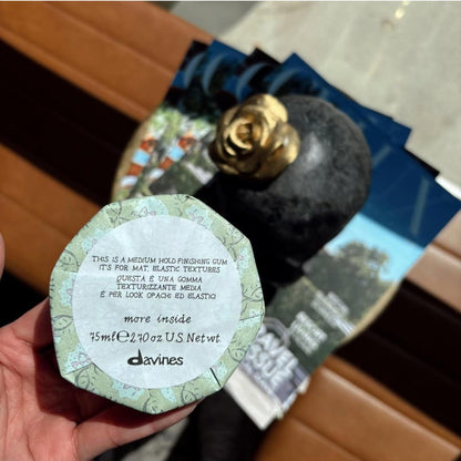 Davines This Is A Medium Hold Finishing Gum - Dry Paste for Defined Styles, Matte Finish, Workable & Remoldable, 2.54 Fl Oz Avelisse