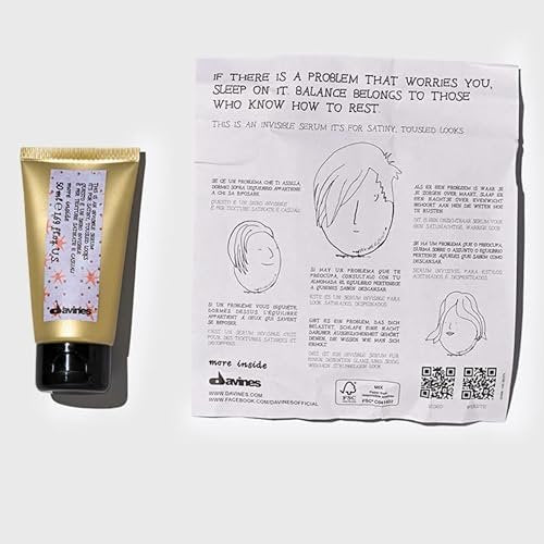 Davines This Is An Invisible Serum – Travel Size Anti-Frizz & Light Hold for Casual Undone Styles, 1.69 Fl Oz Avelisse