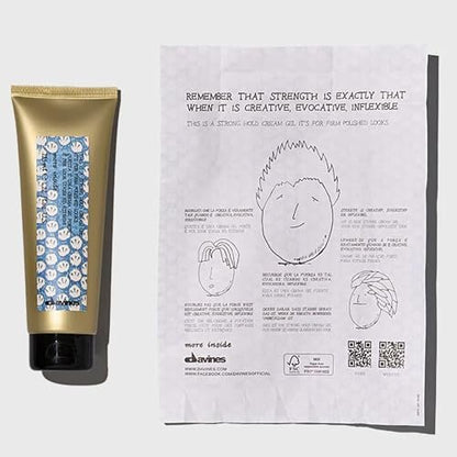 Davines This Is A Strong Hold Cream Gel – 4.23 Fl Oz | Definition & Structure for Wet Looks Avelisse