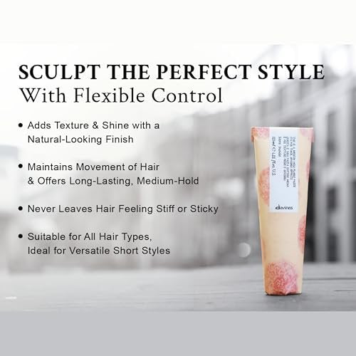 Davines This Is A Medium Hold Pliable Paste - 4.23 Fl Oz, Invisible Finish for Natural Looks Avelisse