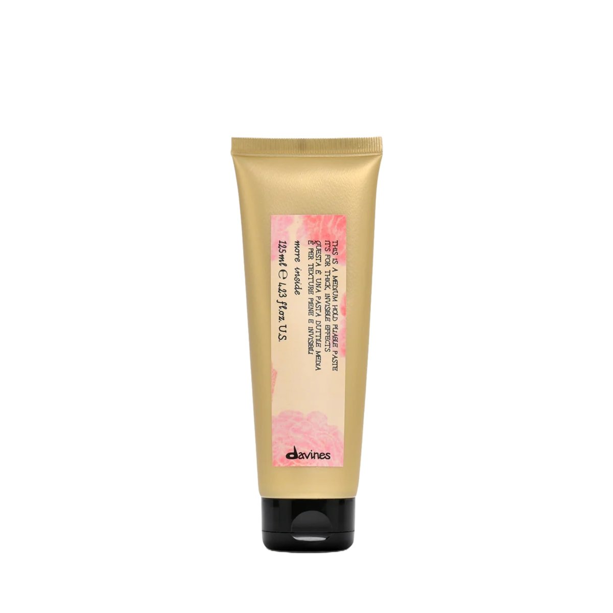 Davines This Is A Medium Hold Pliable Paste - 4.23 Fl Oz, Invisible Finish for Natural Looks Avelisse