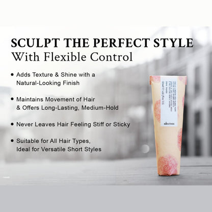 Davines This Is A Medium Hold Pliable Paste - 4.23 Fl Oz, Invisible Finish for Natural Looks Avelisse