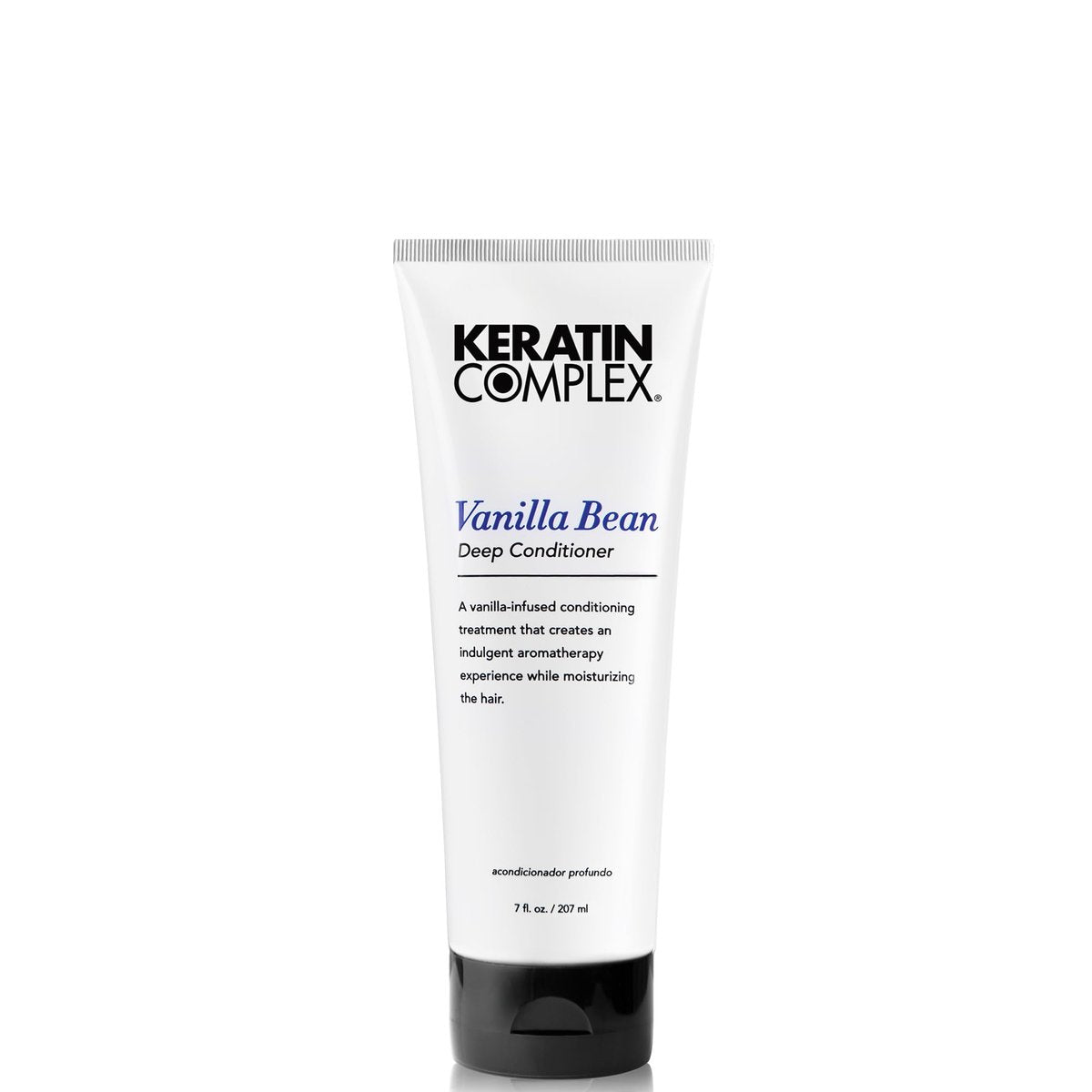 Keratin Complex Vanilla Bean Deep Conditioner - 7 oz | Intense Moisture & Repair for Damaged Hair Avelisse