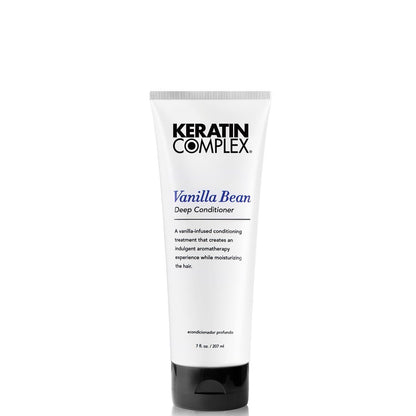 Keratin Complex Vanilla Bean Deep Conditioner - 7 oz | Intense Moisture & Repair for Damaged Hair Avelisse