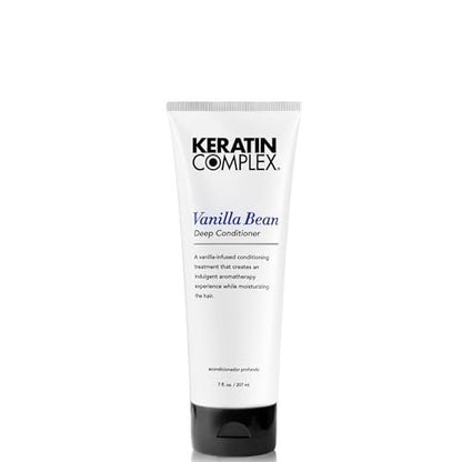 Keratin Complex Vanilla Bean Deep Conditioner - 7 oz | Intense Moisture & Repair for Damaged Hair Avelisse