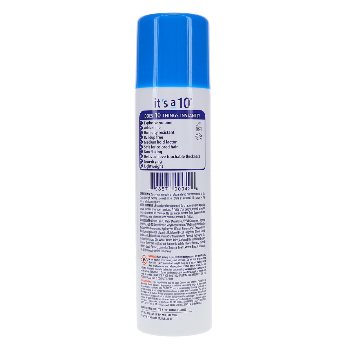 It's a 10 Haircare Miracle Blowdry Volumizer - 6 fl. oz. (Pack of 3) Avelisse