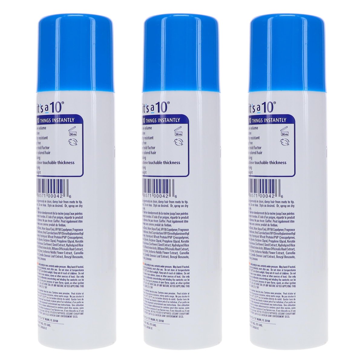 It's a 10 Haircare Miracle Blowdry Volumizer - 6 fl. oz. (Pack of 3) Avelisse