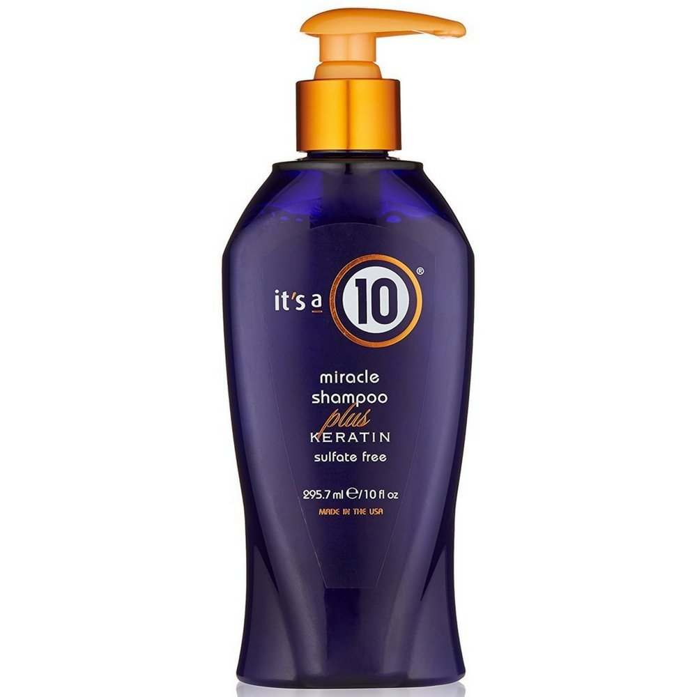 It's a 10 Miracle Shampoo plus Keratin – 10 oz – Sulfate-Free Repairing Shampoo Avelisse