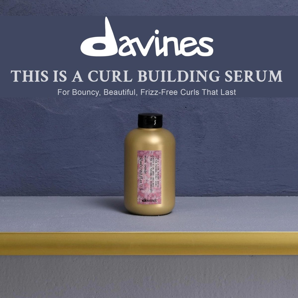 Davines This Is A Curl Building Serum - Medium Hold, Enhances Curls, Blocks Frizz & Adds Shine, 8.45 Fl Oz Avelisse