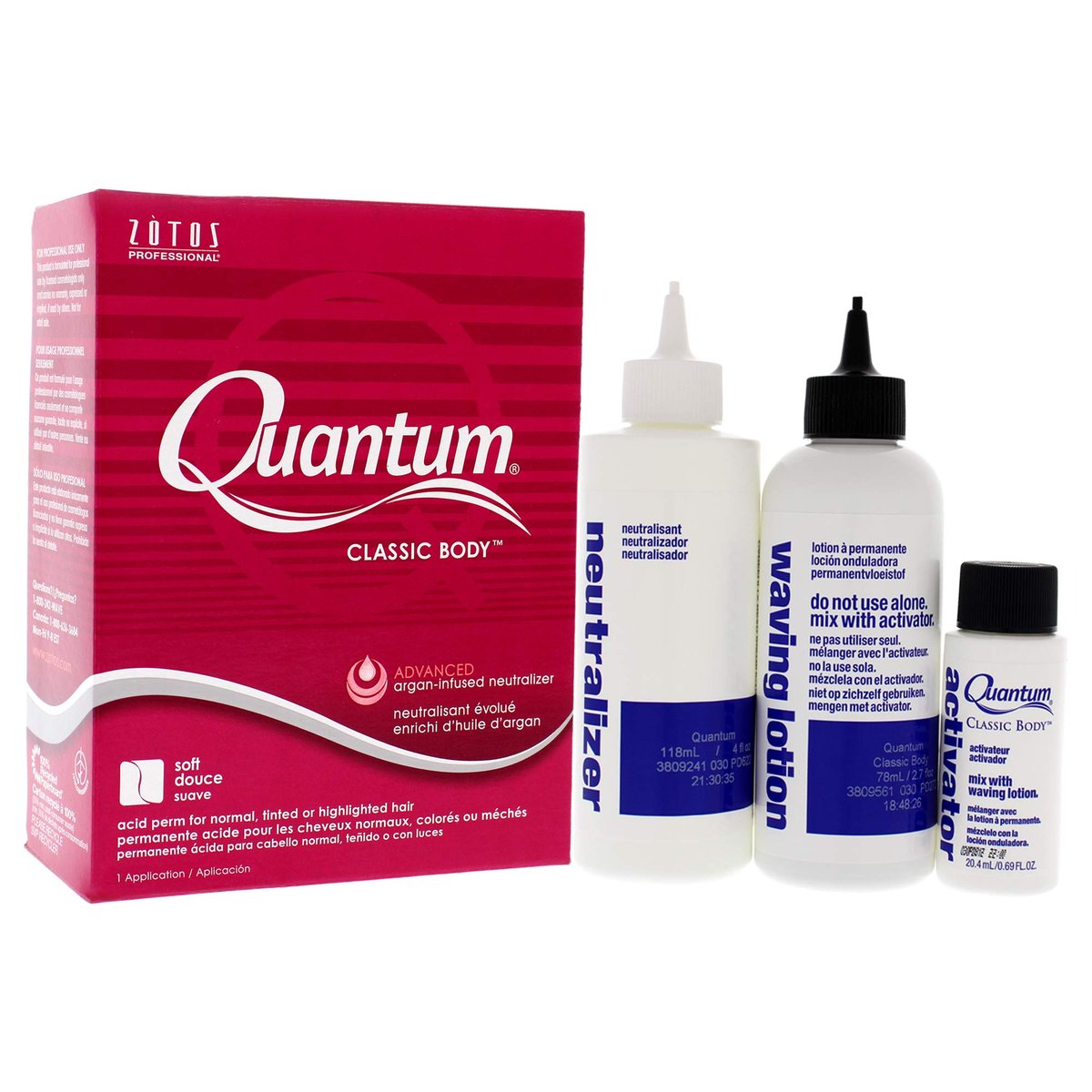 Zotos Quantum Classic Body Acid Permanent Unisex Treatment - 1 Application - görsel 5