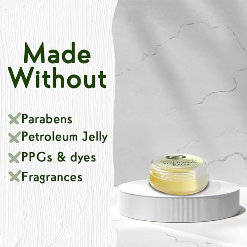Gauge Gear Ear Stretching Balm – All Natural Moisturizing Salve with Jojoba Oil for Piercing Aftercare & Stretched Skin (10 ml / 0.34 fl oz) Avelisse