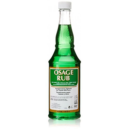 Jeris Osage Rub 14 oz. (Pack of 6) - Classic Mentholated Body Wash - görsel 4