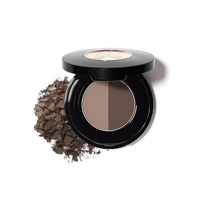 Anastasia Beverly Hills Brow Powder Duo - Dark Brown | Long-Lasting Eyebrow Color Avelisse